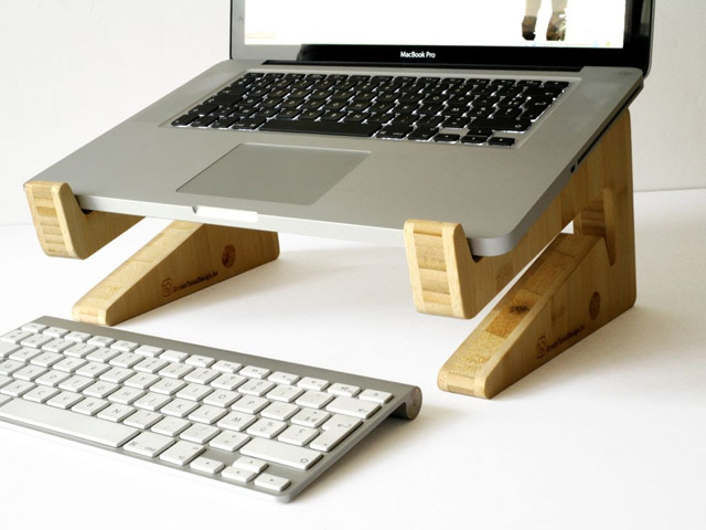 Bamboo Puzzle Laptop Stand