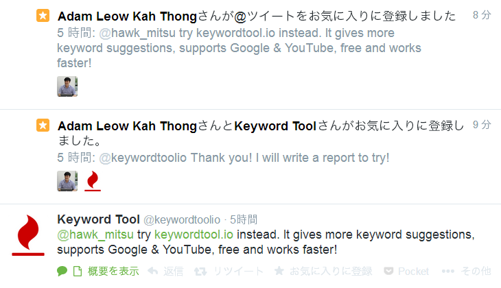 Keyword Tool